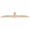 Ekena Millwork Eugene Smooth Timber Gable Bracket, Douglas Fir, 72"W x 18"H x 1 1/2"D x 5 1/2"F, 6/12 Pitch GBW072X18X0206EUG00SDF - alternate 2